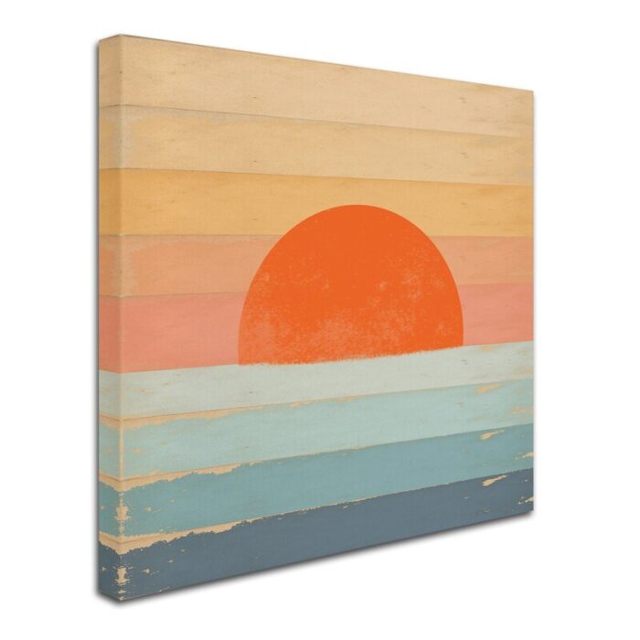 ” Sunrise Over The Sea ” by Tammy Kushnir - Chic Decora