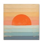 ” Sunrise Over The Sea ” by Tammy Kushnir - Chic Decora