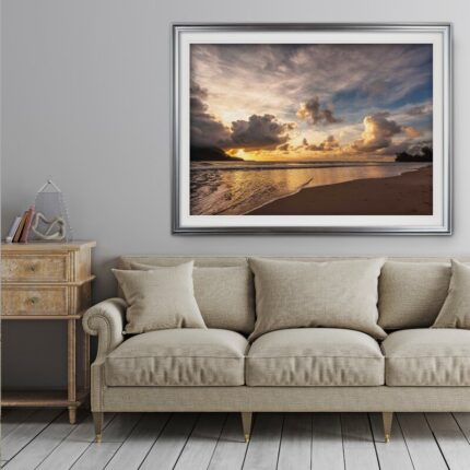 ” Sunset In Hanalei Bay “ - Chic Decora