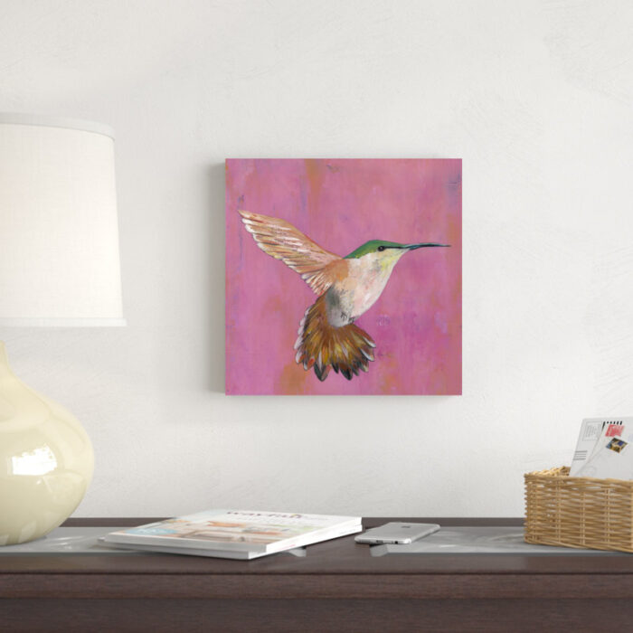 ” Sweet Hummingbird I ” by Mehmet Altug Painting Print - Chic Decora