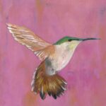 ” Sweet Hummingbird I ” by Mehmet Altug Painting Print - Chic Decora