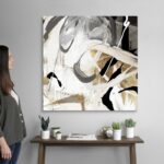 ” Tangled I ” Painting Print - Chic Decora