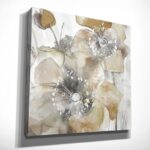 ” Taupe Spring Poppy II “ - Chic Decora