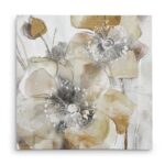 ” Taupe Spring Poppy II “ - Chic Decora