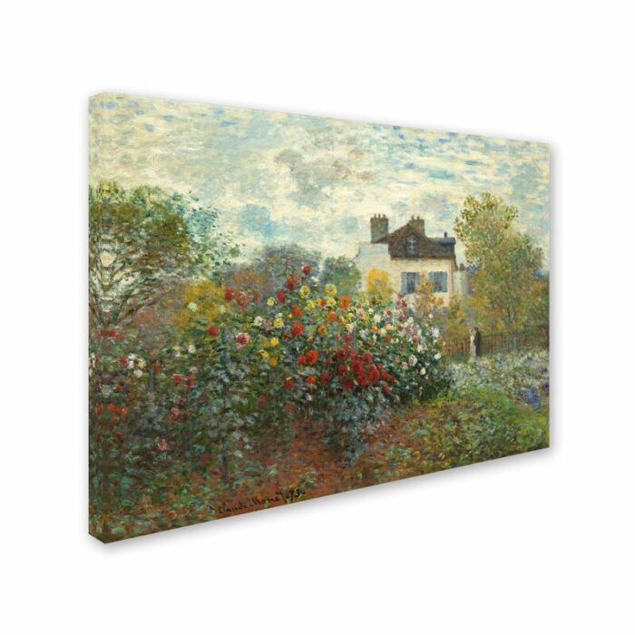 “The Artists Garden’ Painting Print on Canvas - Chic Decora