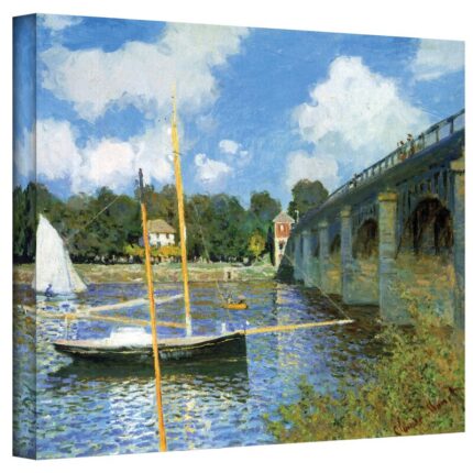 ” The Bridge Of Argenteuil ” by Claude Monet - Chic Decora