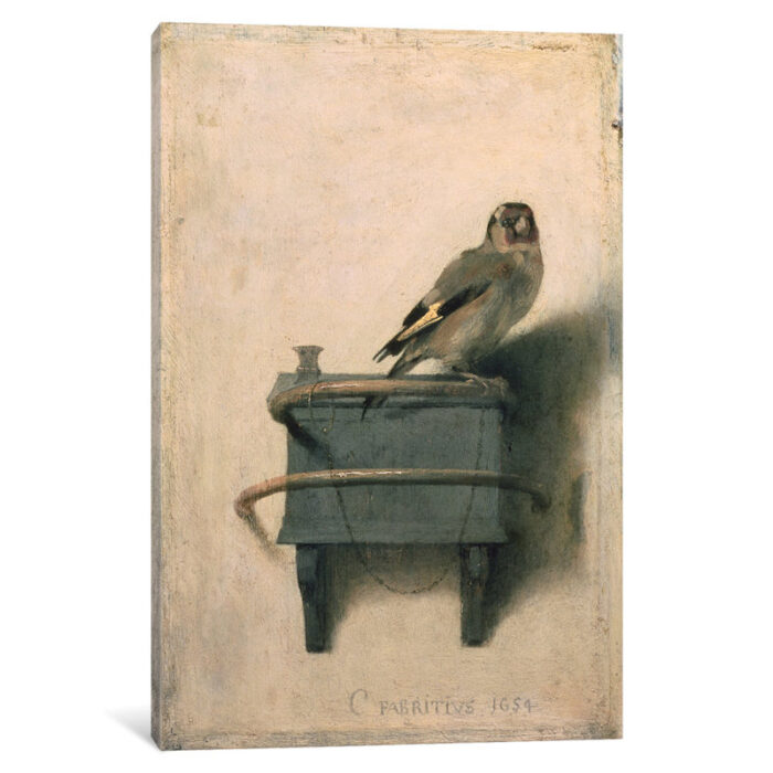 ” The Goldfinch, 1654 ” by Carel Fabritius - Chic Decora