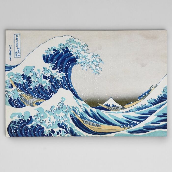 ” The Great Wave ” by Katsushika Hokusai - Chic Decora