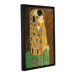 “The Kiss” by Gustav Klimt Iconic Symbolist Canvas Art for Elegant Home Decor - Chic Decora