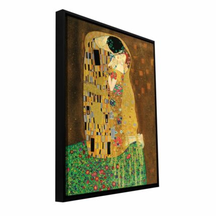 “The Kiss” by Gustav Klimt Iconic Symbolist Canvas Art for Elegant Home Decor - Chic Decora