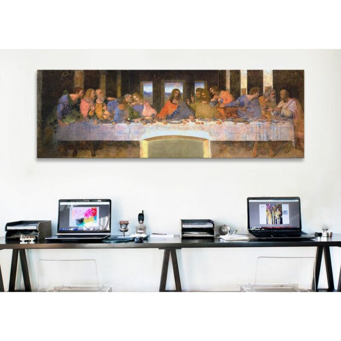 ” The Last Supper ” by Leonardo Da Vinci Painting Print - Chic Decora