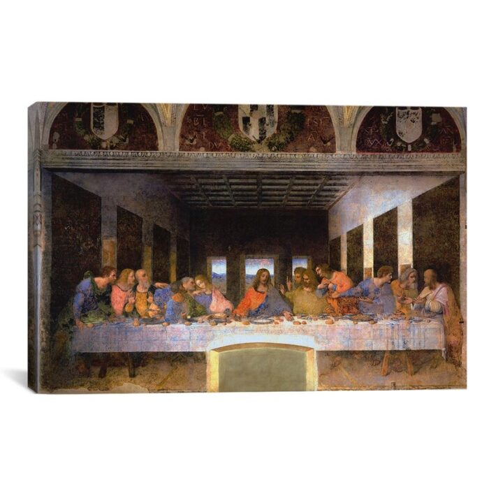 ” The Last Supper, 1495-1498 ” by Leonardo Da Vinci - Chic Decora