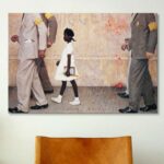 ” The Problem We All Live With (Ruby Bridges) ” by Norman Rockwell - Chic Decora