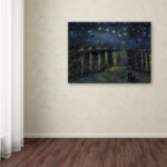 ” The Starry Night Over The Rhone ” by Vincent Van Gogh - Chic Decora