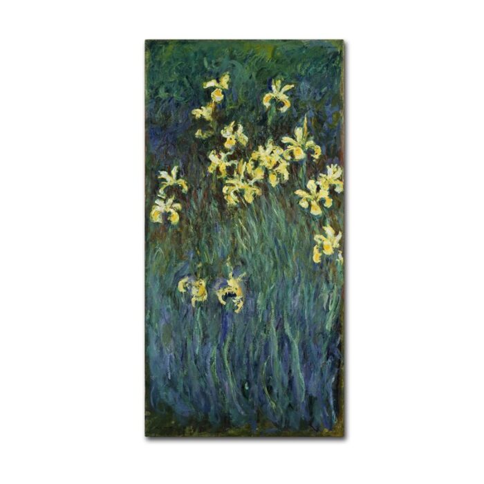 ” The Yellow Irises ” by Claude Monet - Chic Decora