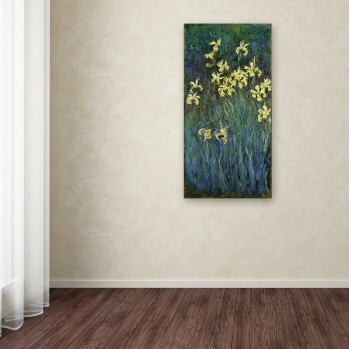 ” The Yellow Irises ” by Claude Monet - Chic Decora