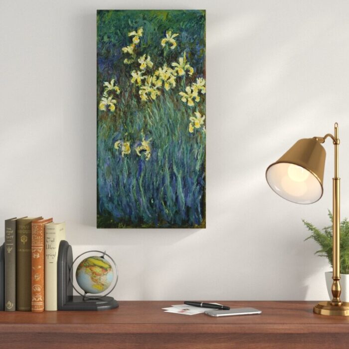 ” The Yellow Irises ” by Claude Monet - Chic Decora