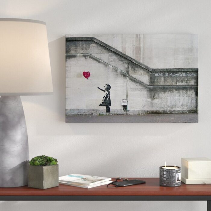 ” There Is Always Hope ” by Banksy - Chic Decora