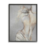 ” Traditional Portrait Nude Woman Baroque ” by Liz Jardine Painting Print - Chic Decora