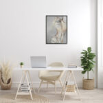 ” Traditional Portrait Nude Woman Baroque ” by Liz Jardine Painting Print - Chic Decora