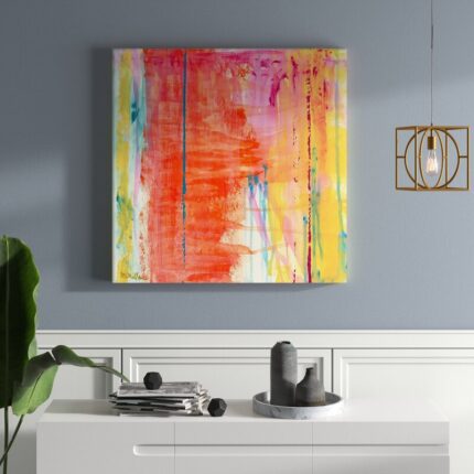 ” Cross Hatch Abstract ” by Third And Wall - Chic Decora