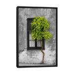 ” Tree In Front Of Window ” by Panoramic Images - Chic Decora