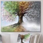 ” Tree With Four Seasons “ - Chic Decora