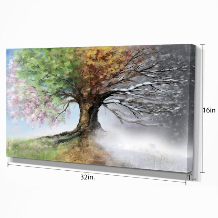 ” Tree With Four Seasons “ - Chic Decora