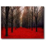 ” Trees Red III “ - Chic Decora