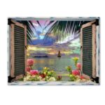 ” Tropical Window To Paradise III ” by Leo Kelly - Chic Decora