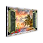 ” Tropical Window To Paradise IV ” by Leo Kelly - Chic Decora