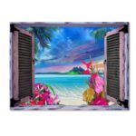 ” Tropical Window To Paradise VII ” by Leo Kelly - Chic Decora