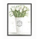 ” Tulip Bouquet In Parisian Vase Floral Arrangement ” by Cindy Jacobs - Chic Decora