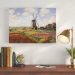 ” Tulip Fields In Holland, 1886 ” by Claude Monet - Chic Decora