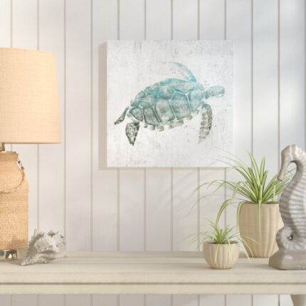 ” Turquoise Sea Turtle “ - Chic Decora