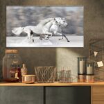 ” Two White Horse “ - Chic Decora