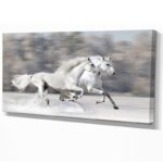 ” Two White Horse “ - Chic Decora