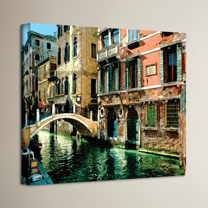 ” Venice Canal France ” by George Zucconi - Chic Decora