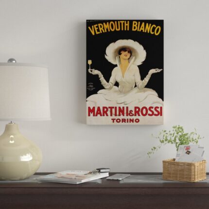 ” Vermouth Bianco Martini Rossi ” by Marcello Dudovich - Chic Decora