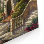 ” Villa Della Fontana ” by Sung Kim Painting Print - Chic Decora