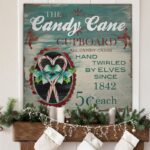 ” Vintage Ad: Candy Canes “ - Chic Decora