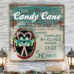 ” Vintage Ad: Candy Canes “ - Chic Decora