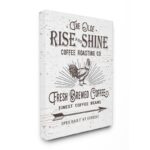 ” Vintage Sign ‘The Old Rise And Shine Coffee Roasting Company’ ” by Lettered And Lined - Chic Decora