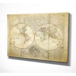 ” Vintage World Map II “ - Chic Decora