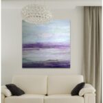 ” Violet Gray II “ - Chic Decora