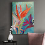 ” Vivid Birds Of Paradise I “ - Chic Decora