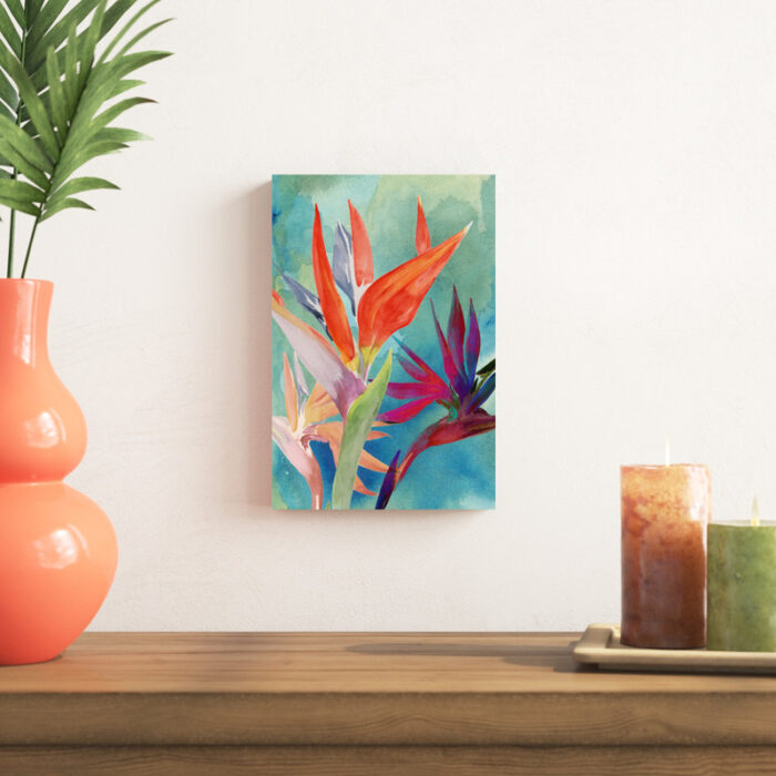 ” Vivid Birds Of Paradise I ” by Jennifer Paxton Parker - Chic Decora