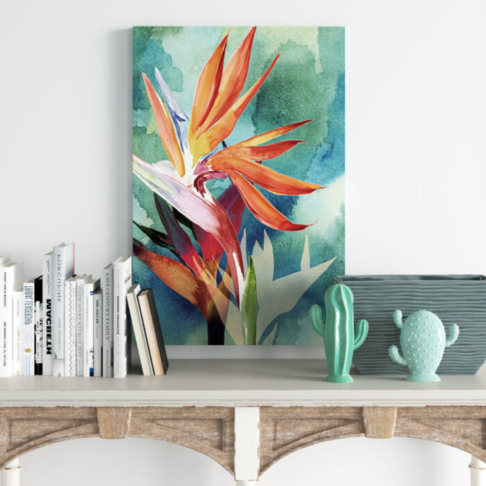 ” Vivid Birds Of Paradise II ” by Jennifer Paxton Parker - Chic Decora