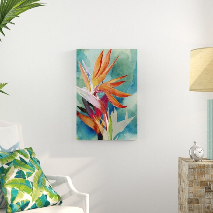 ” Vivid Birds Of Paradise II ” by Jennifer Paxton Parker - Chic Decora