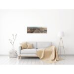 “Walk to the Beach” Photograph Print on Planked Wood Wall Art - Chic Decora